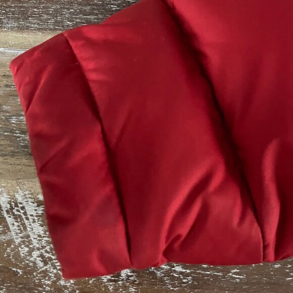 Polo By Ralph Lauren Boys Red Down Puffer Jacket Size 18M Hooded Winter Coat - Picture 12 of 16